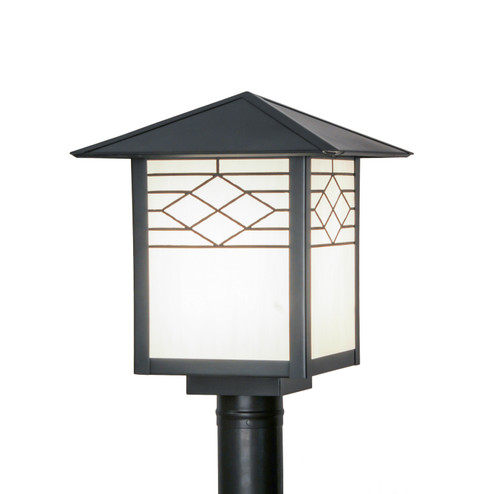 Seneca One Light Post Mount in Craftsman Brown (57|185464)