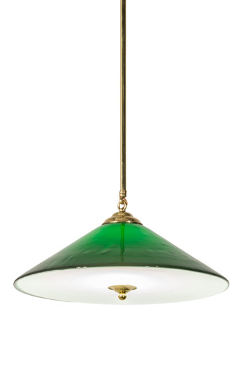 Bailey Banker'S One Light Pendant in Polished Brass (57|183553)