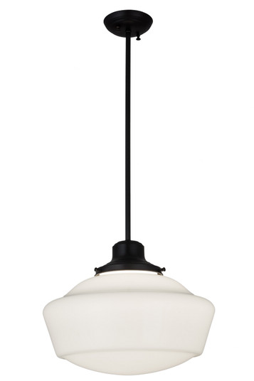 Schoolhouse One Light Pendant in Craftsman Brown (57|183087)