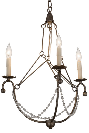 Kaitlynn Three Light Chandelier in Corinth (57|182545)
