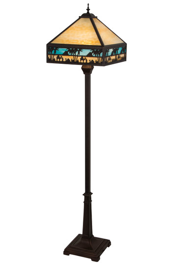 Camel Two Light Floor Lamp in Hi-Lited Craftsman Brown Mahogany Bronze (57|182377)