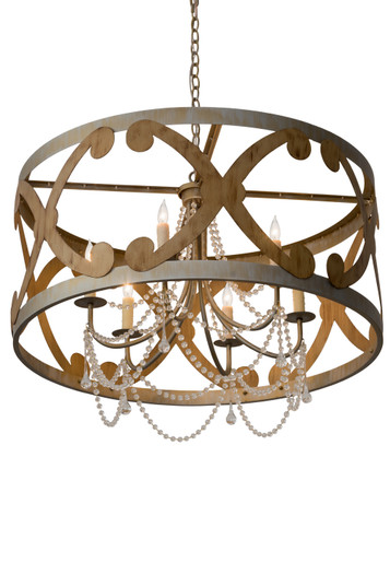 Pradelles Six Light Chandelier in Crystal (57|181314)