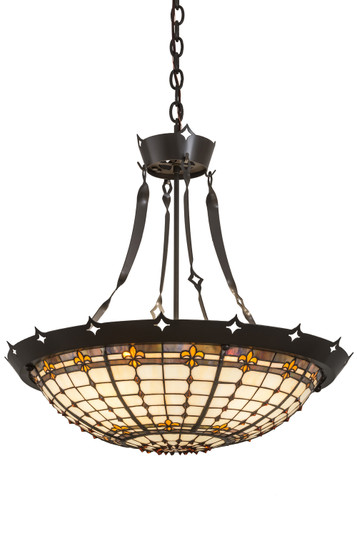 Fleur-De-Lite Four Light Pendant in Timeless Bronze (57|179883)