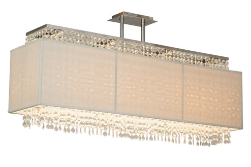 Quadrato Ten Light Pendant in Chrome (57|178430)