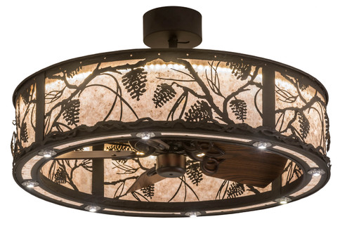 Whispering Pines LED Chandel-Air in Oil Rubbed Bronze (57|176825)