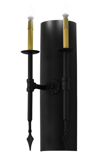 Warwick Two Light Wall Sconce in Textured Black (57|174964)