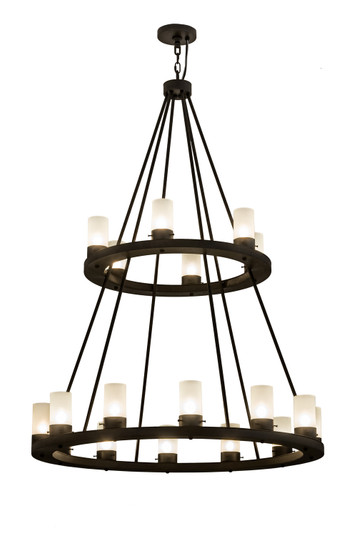 Loxley 18 Light Chandelier in Chestnut (57|174738)