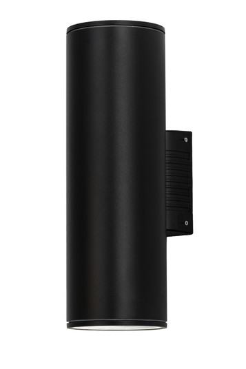 Cilindro Two Light Wall Sconce in Black Textured (57|174618)