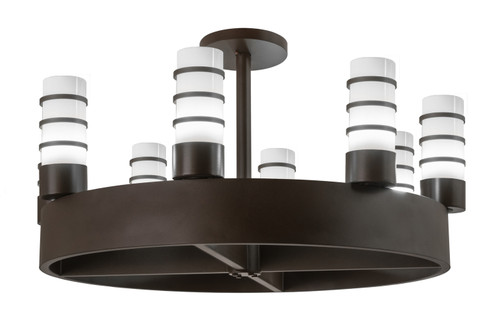 Molle Eight Light Chandelier in Cafe Noir (57|173963)
