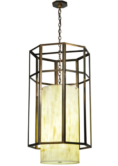 Cilindro Four Light Pendant in Antique Copper (57|172855)