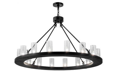 Loxley 16 Light Chandelier in Textured Black (57|172511)