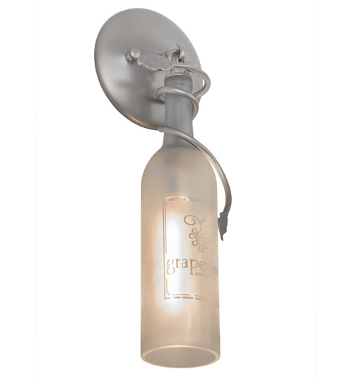 Personalized One Light Wall Sconce in Nickel (57|172470)