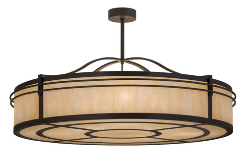 Sargent Eight Light Pendant in Timeless Bronze (57|172287)