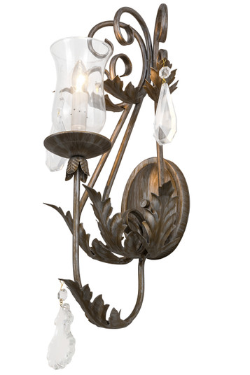 French Elegance One Light Wall Sconce in Antique Silver (57|172126)