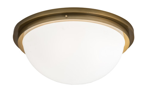 Commerce Four Light Flushmount in Buttered Brass (57|171108)