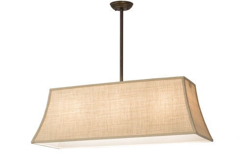 Nadine Three Light Oblong Pendant in Antique Copper (57|170887)