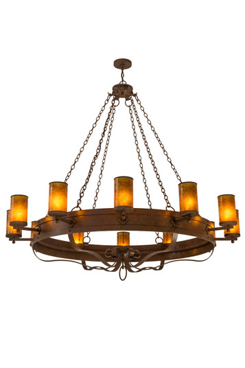 Parnella 12 Light Chandelier in Rusty Nail (57|170763)