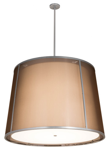 Cilindro Four Light Pendant in Wheel Silver (57|170421)
