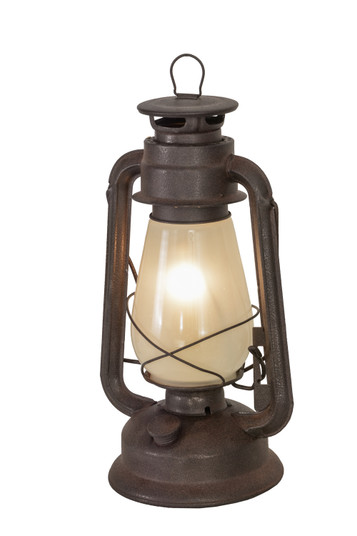 Miners Lantern One Light Table Lamp in Distressed Rust (57|170032)