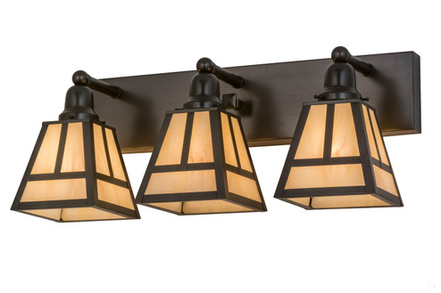 T'' Mission'' Three Light Vanity in Craftsman Brown Craftsman Brown (57|169075)