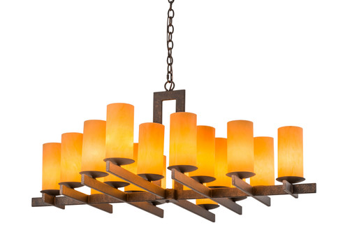 Dante 18 Light Chandelier in Gilded Tobacco (57|168407)