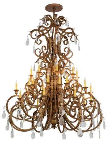 Serratina 32 Light Chandelier in Autumn Leaf (57|168059)