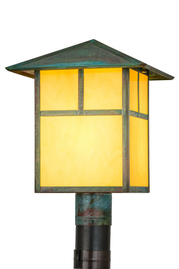 Seneca One Light Post Mount in Copepr Verdigris (57|167903)