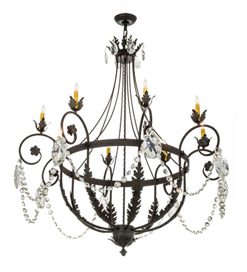 Antonia Eight Light Chandelier in Chestnut (57|167783)