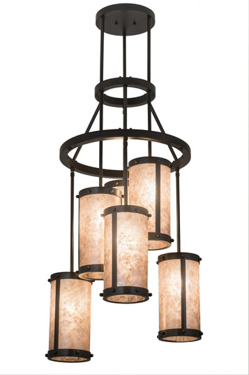 Cartier Six Light Chandelier in Timeless Bronze (57|167555)