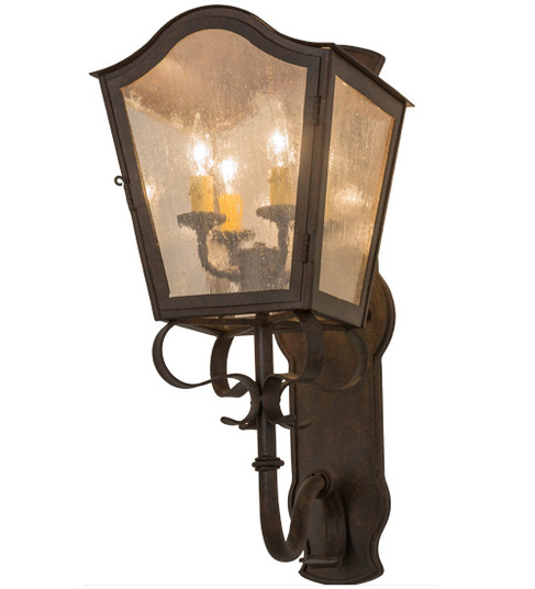 Christian Four Light Wall Sconce in Cajun Spice (57|166490)