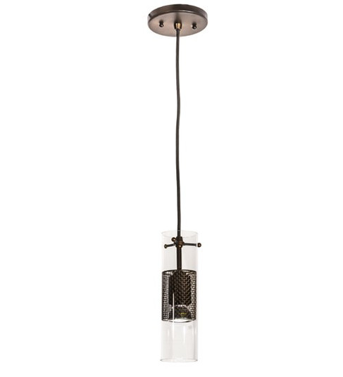 Cilindro LED Mini Pendant in Antique Copper (57|166453)