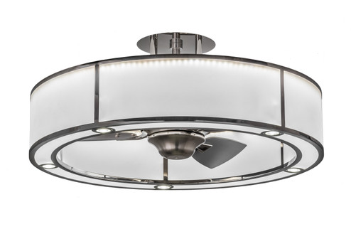 Smythe Craftsman LED Chandel-Air in Polished Stainless Steel (57|165941)