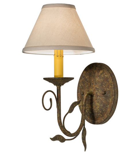 Bordeaux One Light Wall Sconce in Organic Rust (57|165111)