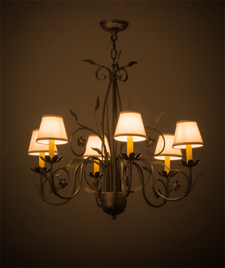 Bordeaux Six Light Chandelier in French Bronze (57|165072)