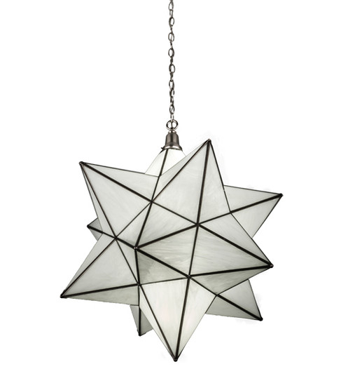 Moravian Star LED Pendant in Brushed Nickel (57|162853)