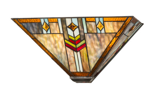 Prairie Wheat Wall Sconce in Antique Copper,Burnished (57|162689)