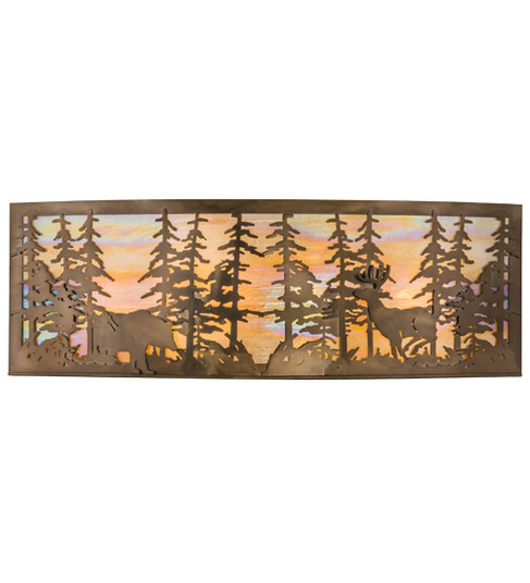 Tall Pines Four Light Wall Sconce in Antique Copper (57|162578)