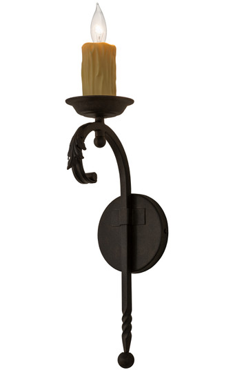 Andorra One Light Wall Sconce in Chestnut Textured (57|162452)