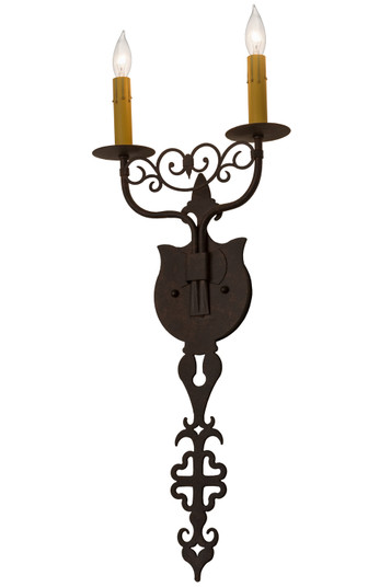 Merano Two Light Wall Sconce in Cajun Spice Textured (57|162403)