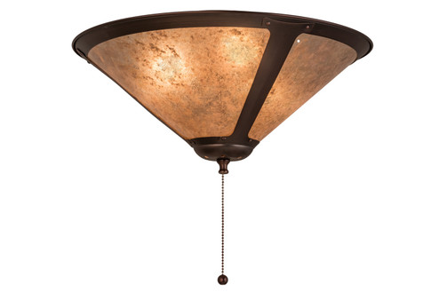 Sutter Three Light Flushmount in Mahogany Bronze (57|162339)