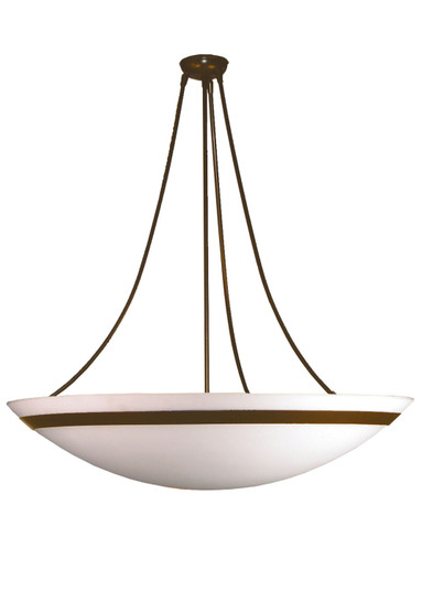 Opal Satine Four Light Inverted Pendant in Timeless Bronze (57|16228)