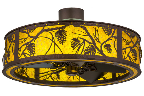 Whispering Pines LED Chandel-Air in Oiled Bronze (57|162162)