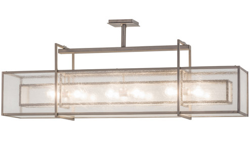 Nelson Six Light Pendant in Matte Clear (57|161946)