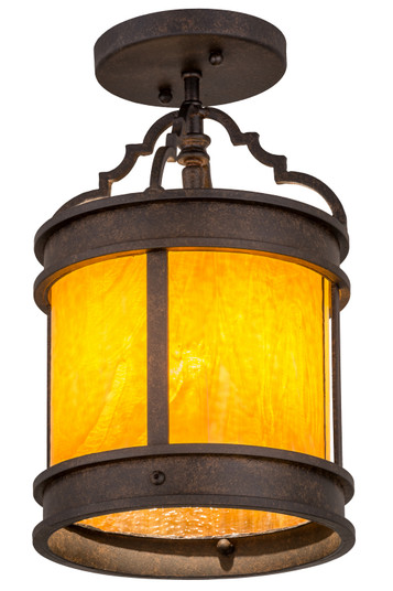 Wyant One Light Flushmount in Chestnut Textured (57|161288)