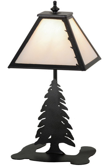 Leaf Edge One Light Accent Lamp in Black Metal (57|160852)