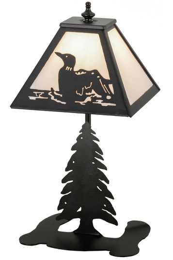 Loon One Light Accent Lamp in Black Metal (57|160847)
