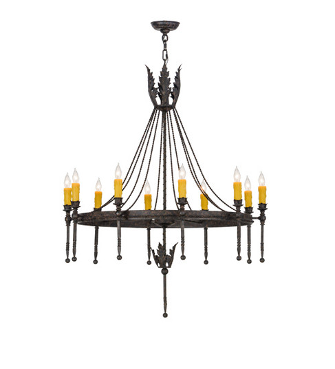 Amaury Ten Light Chandelier in Coffee Bean (57|160821)