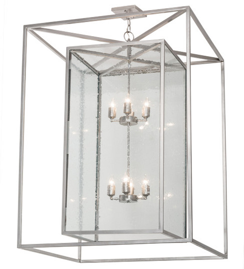 Kitzi Box Eight Light Pendant in Nickel (57|158353)