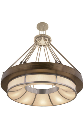 Cilindro 16 Light Pendant in Antique Copper/Pewter (57|158295)