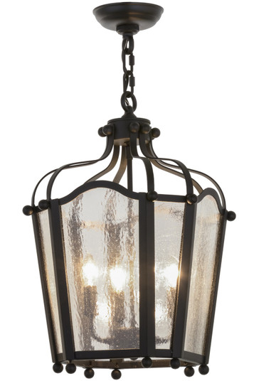 Citadel Four Light Pendant in Textured Black (57|158233)